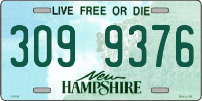 NH license plate 3099376
