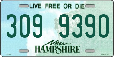NH license plate 3099390