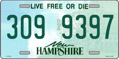 NH license plate 3099397