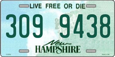 NH license plate 3099438