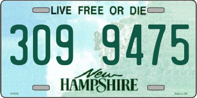 NH license plate 3099475