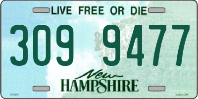 NH license plate 3099477