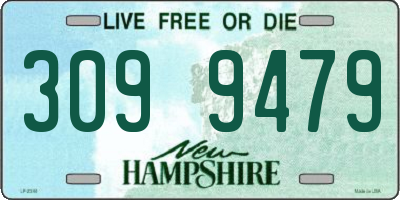 NH license plate 3099479