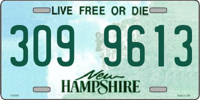 NH license plate 3099613