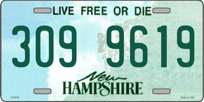 NH license plate 3099619