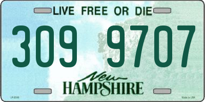 NH license plate 3099707