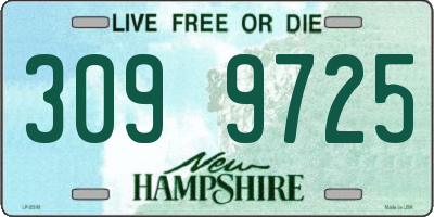 NH license plate 3099725
