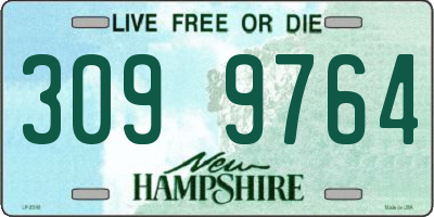 NH license plate 3099764
