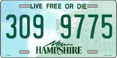 NH license plate 3099775