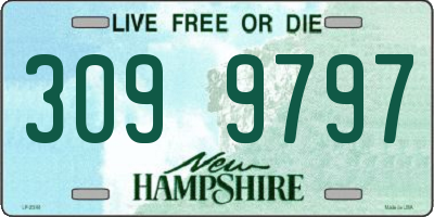 NH license plate 3099797