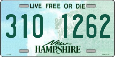 NH license plate 3101262