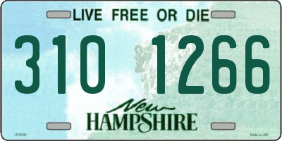 NH license plate 3101266