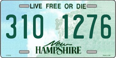 NH license plate 3101276