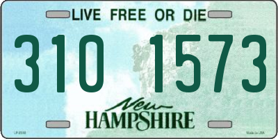 NH license plate 3101573