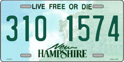NH license plate 3101574