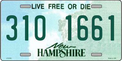 NH license plate 3101661