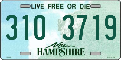 NH license plate 3103719
