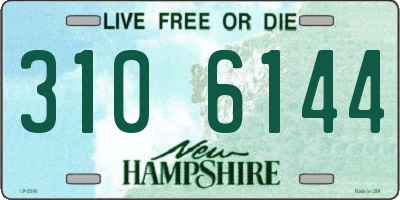 NH license plate 3106144