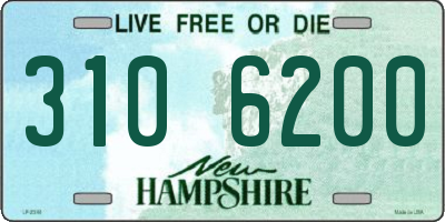 NH license plate 3106200