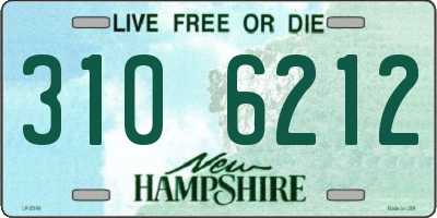 NH license plate 3106212