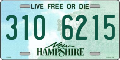 NH license plate 3106215