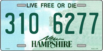 NH license plate 3106277