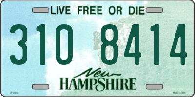 NH license plate 3108414