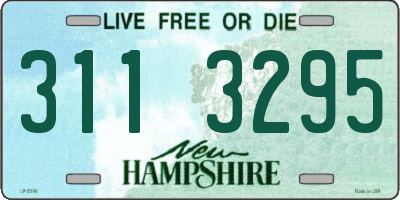 NH license plate 3113295