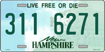 NH license plate 3116271