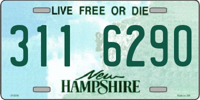NH license plate 3116290