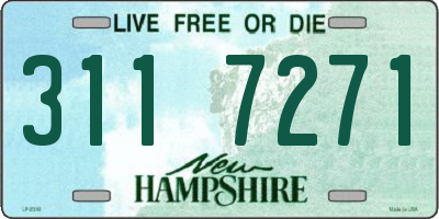 NH license plate 3117271