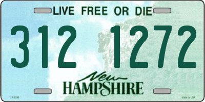 NH license plate 3121272