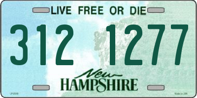 NH license plate 3121277