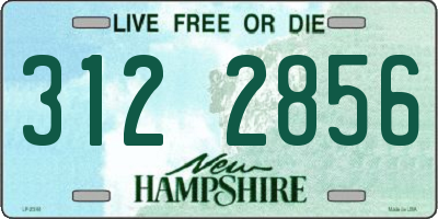 NH license plate 3122856