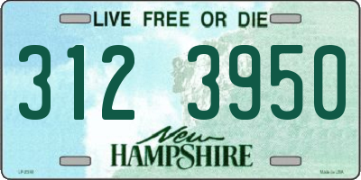 NH license plate 3123950