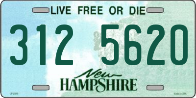 NH license plate 3125620
