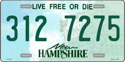 NH license plate 3127275