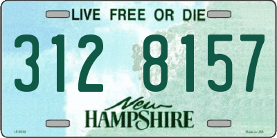 NH license plate 3128157