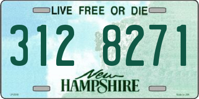 NH license plate 3128271