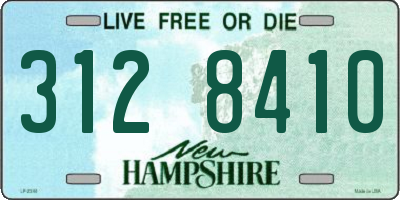 NH license plate 3128410
