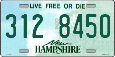 NH license plate 3128450
