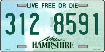 NH license plate 3128591