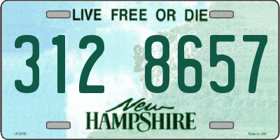 NH license plate 3128657