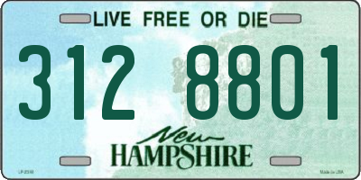 NH license plate 3128801