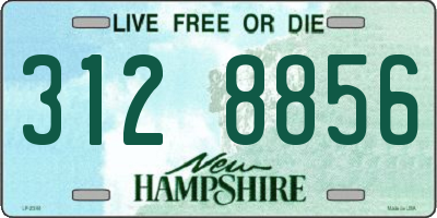 NH license plate 3128856