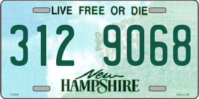 NH license plate 3129068