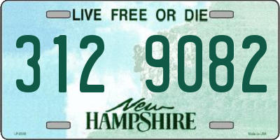 NH license plate 3129082