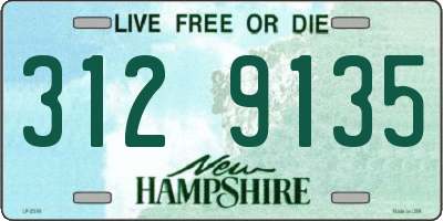 NH license plate 3129135