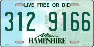 NH license plate 3129166