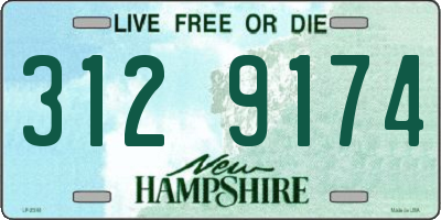 NH license plate 3129174
